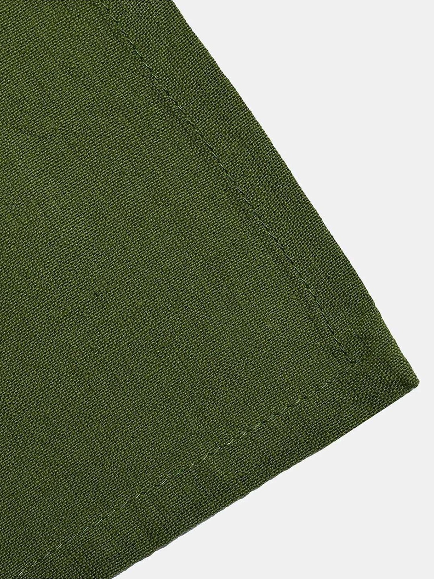 Fabindia Home Mysa Green Cotton 94 TC Napkins - Set of 6