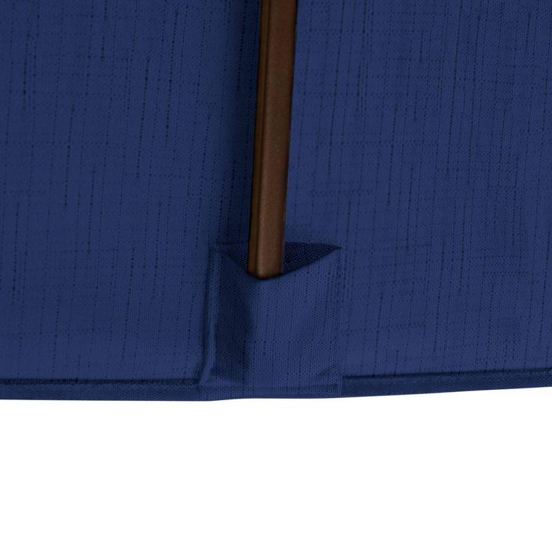 6.5' x 10' Adriatic Rectangular Market Umbrella - Island Umbrella