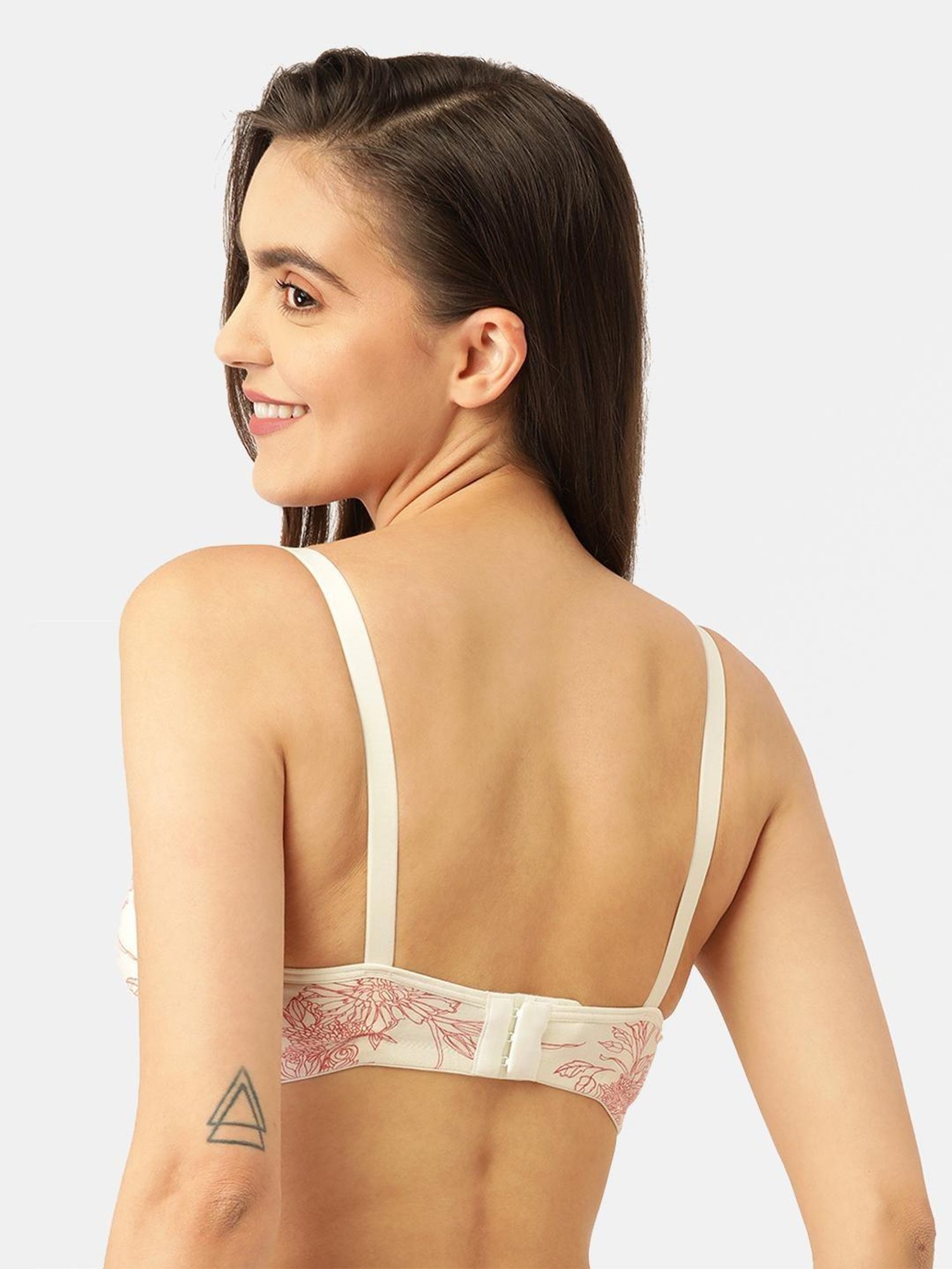 Inner Sense White Non Wired Non Padded Nursing Bra