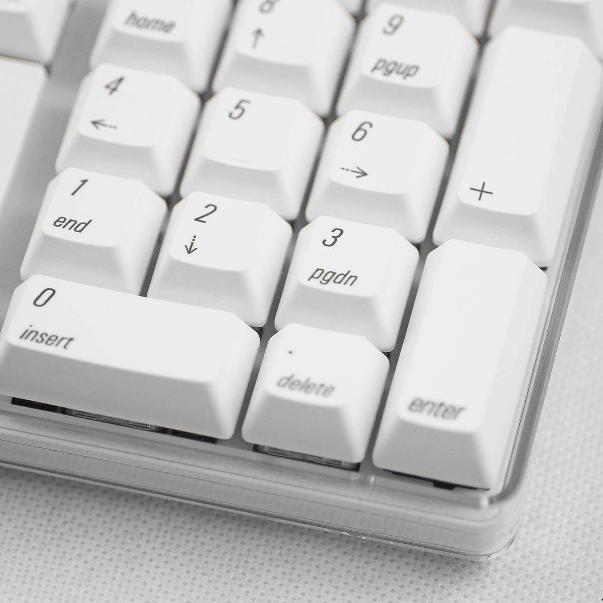 Qisan Magicforce N-key Rollover  Mechanical Keyboard Gaming Keyboard Cherry MX Brown  100% Full Size 108 Keys with White Backlight Case,PBT Keycaps