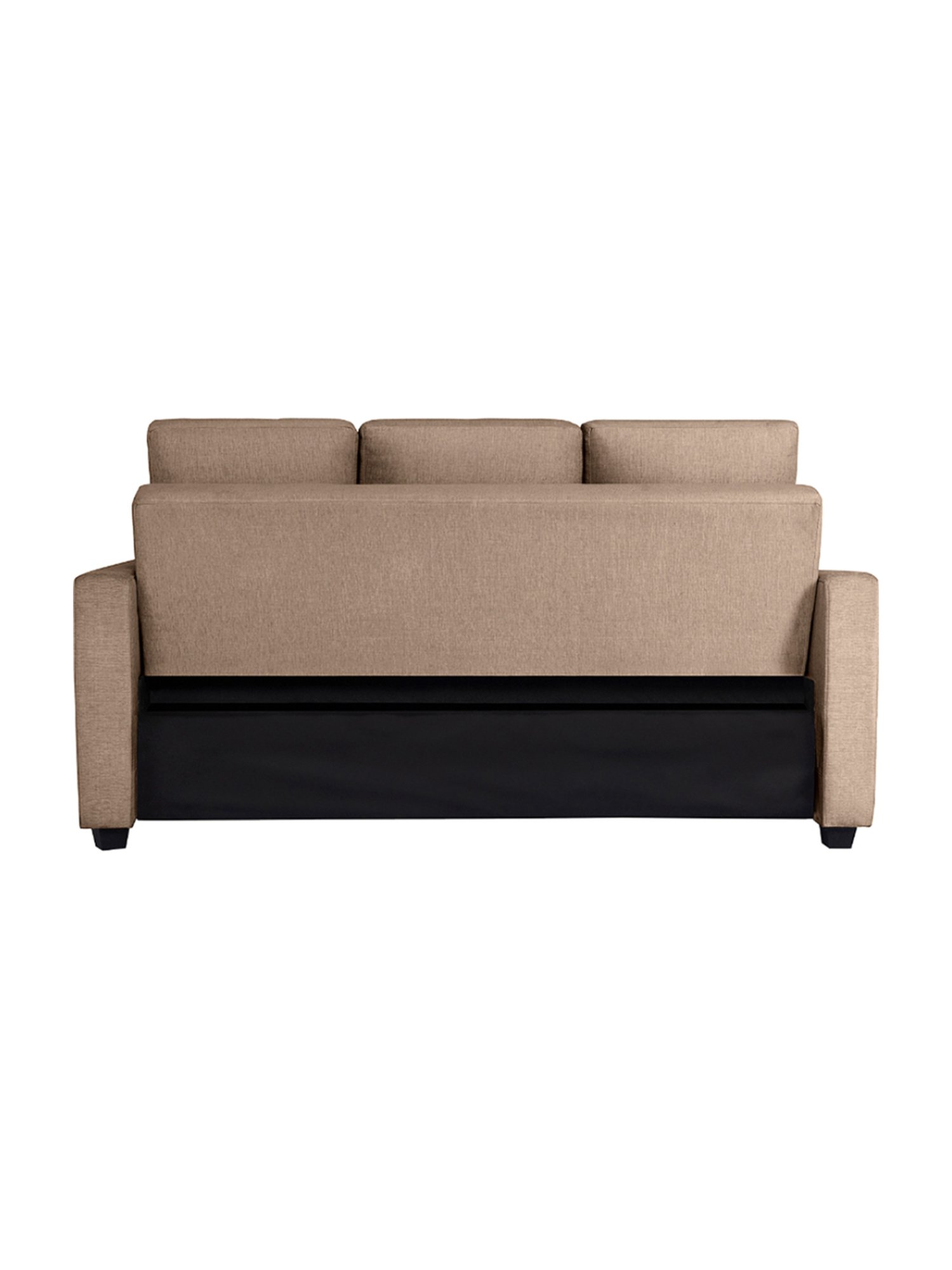 Queen Brady Convertible Sofa with Storage Gray - Serta