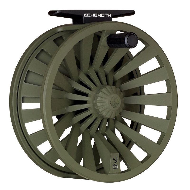 Redington 5-5506R56R Behemoth 5/6 Spool Heavy-Duty Adjustable Drag Carbon Fiber Fly Fishing Reel, O.D. Green
