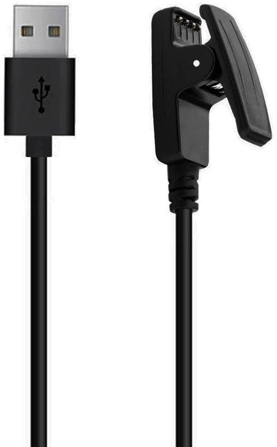 Threeeggs Compatible with Garmin Approach S20 Charger, Replacement Charging Cable Clip Cord for Garmin Approach S20 Smartwatch