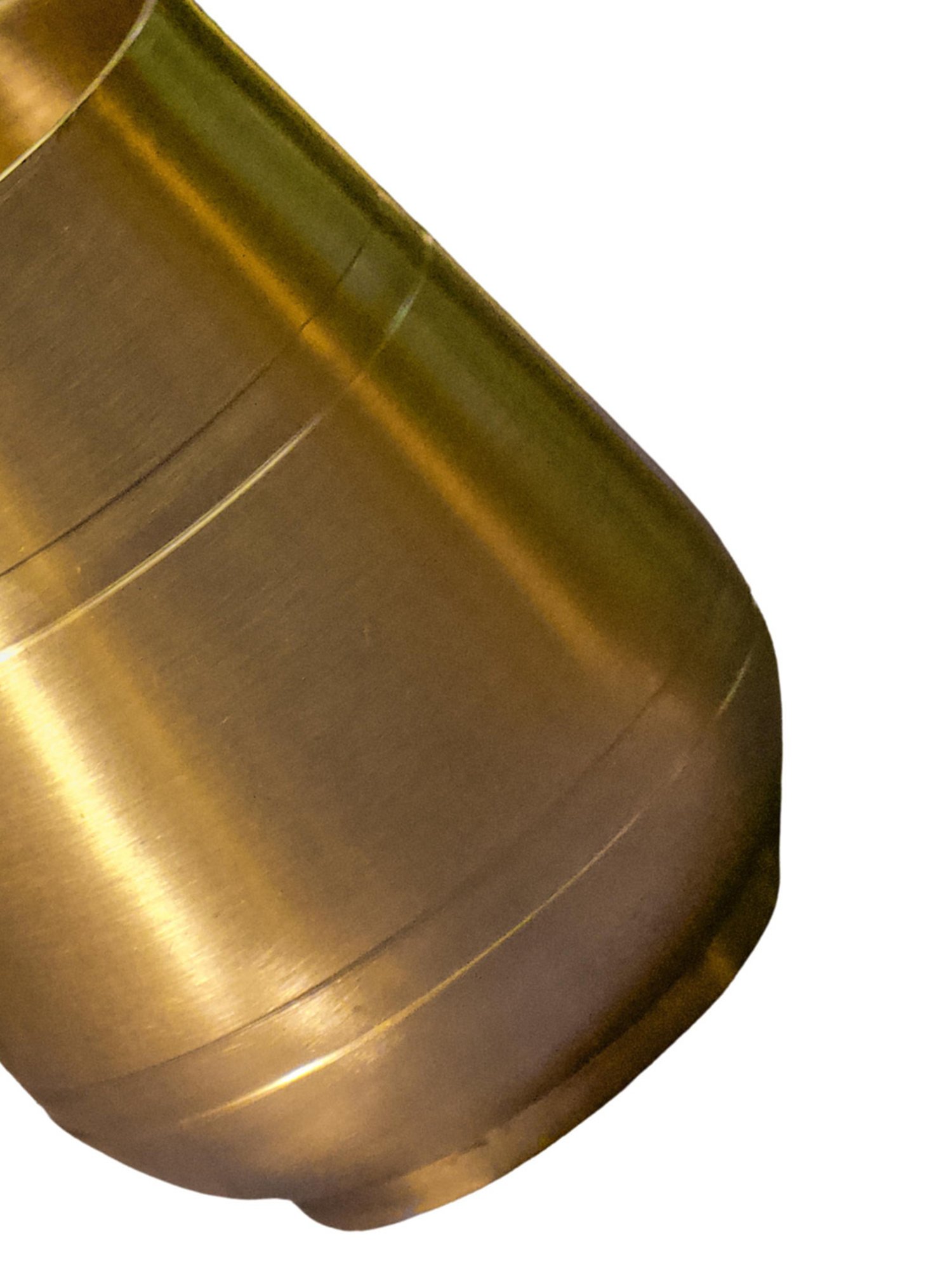 Ambi Pure Kansa Heavy Damru Glass - 330 Ml