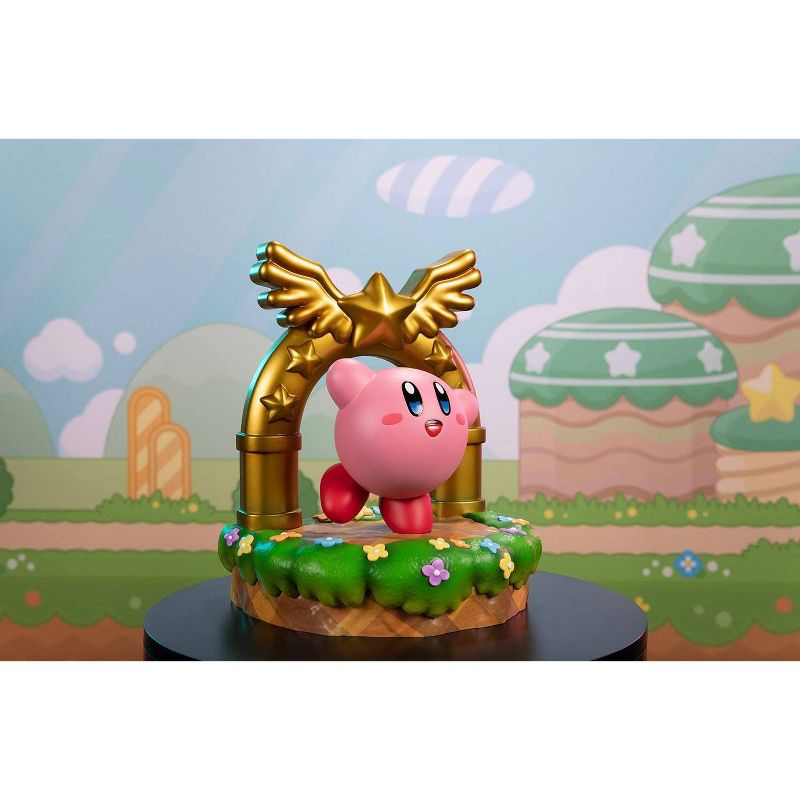 First 4 Figures: Kirby and the Goal Door 9" PVC Statue
