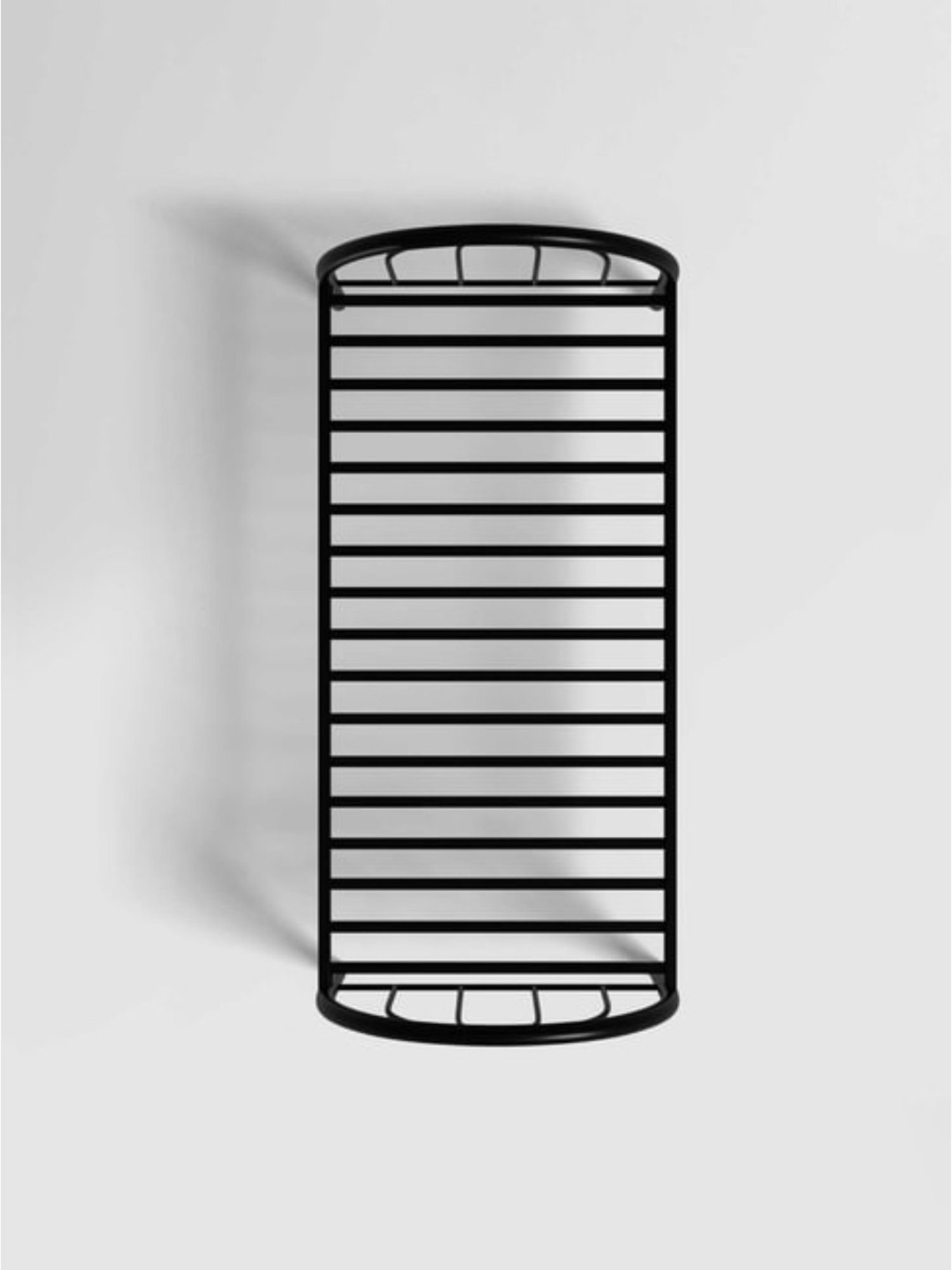 Nilkamal Riva Black Engineered Wood King Size Bed with Storage