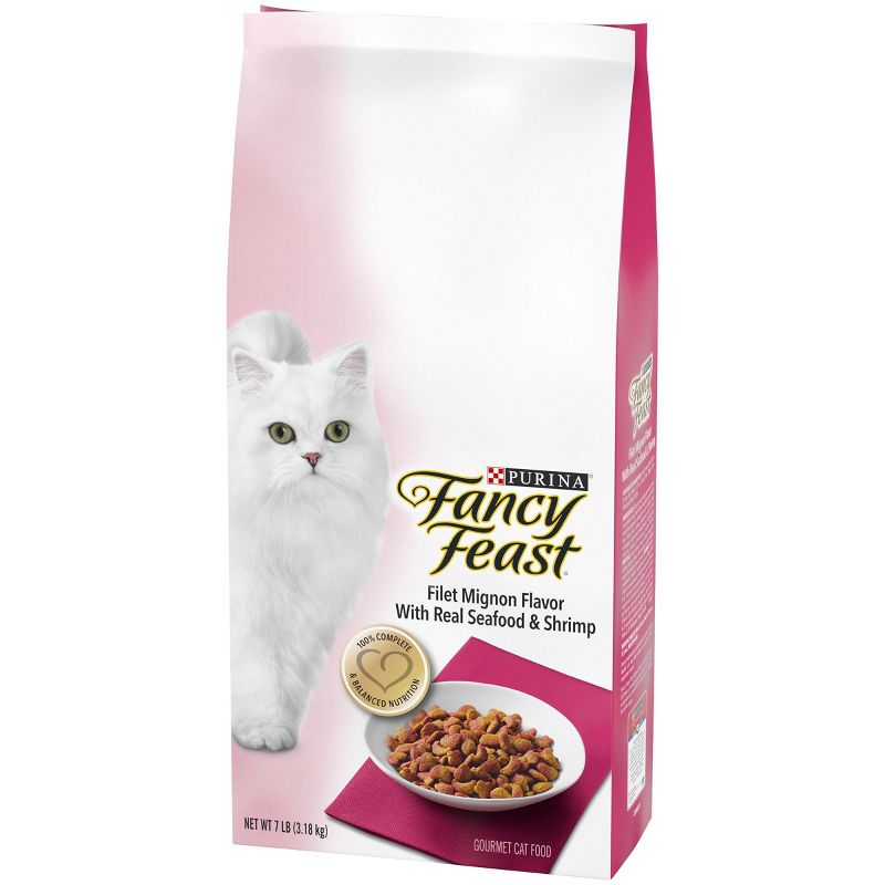 Fancy Feast Gourmet Filet Mignon Dry Cat Food - 7lbs