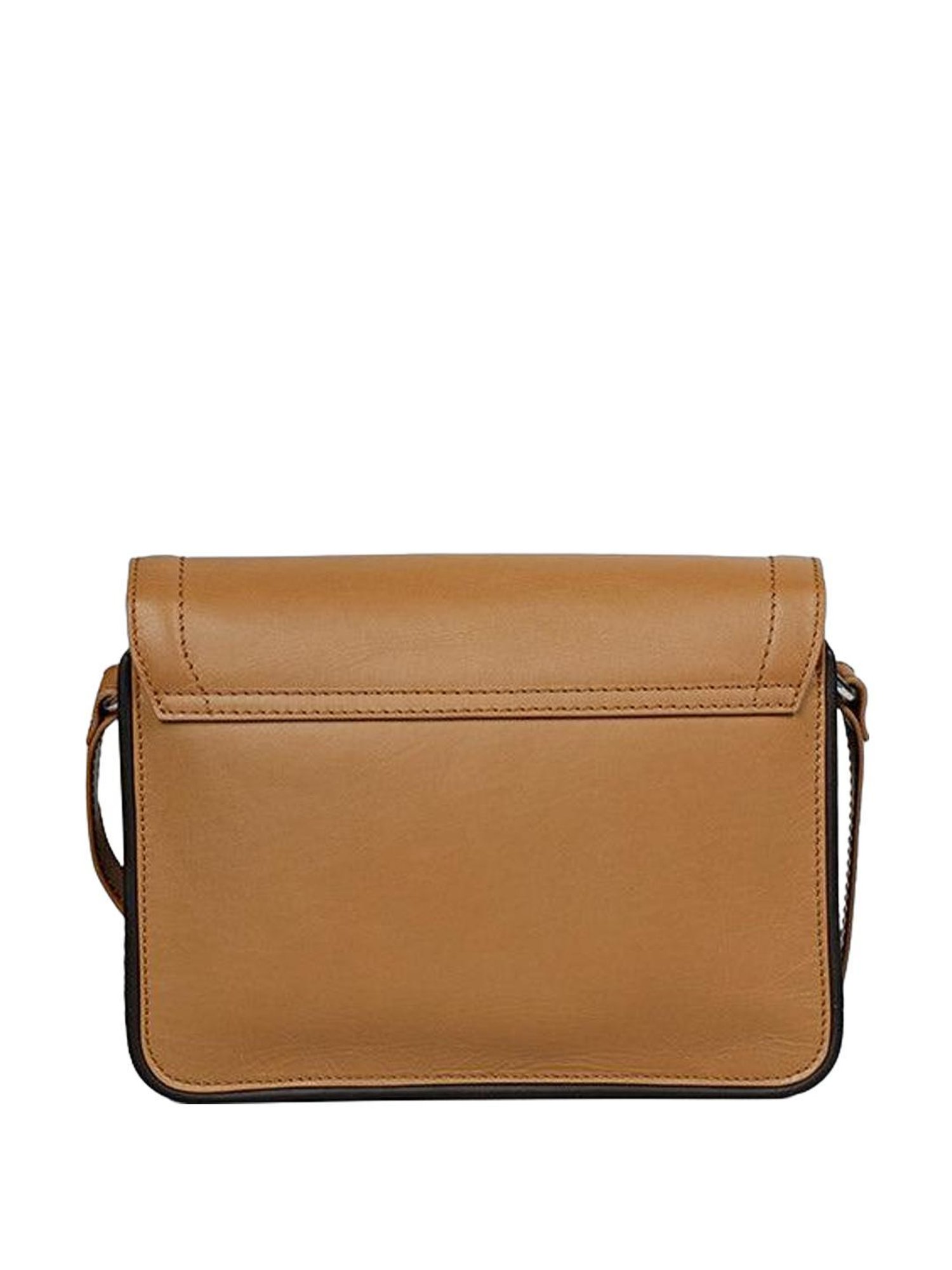 Favore Yellow Solid Small Sling Handbag