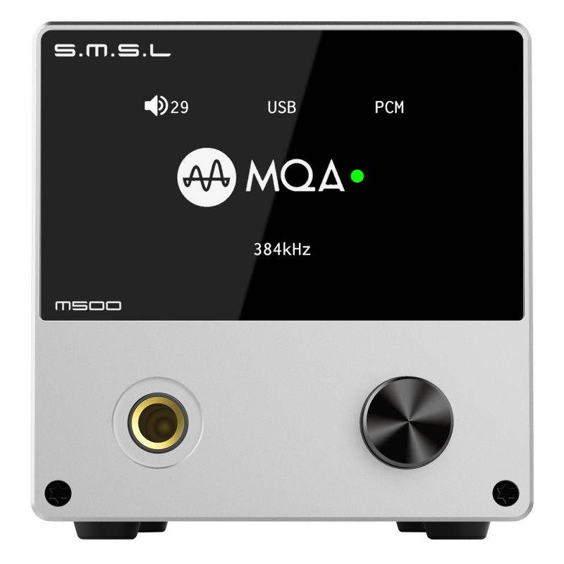 SMSL M500 MQA Decoder Headphone AMP ES9038PRO ES9311 XMOS XU-21632bit 768kHz DSD512 Hi-Res Audio DAC Headphone Amplifier