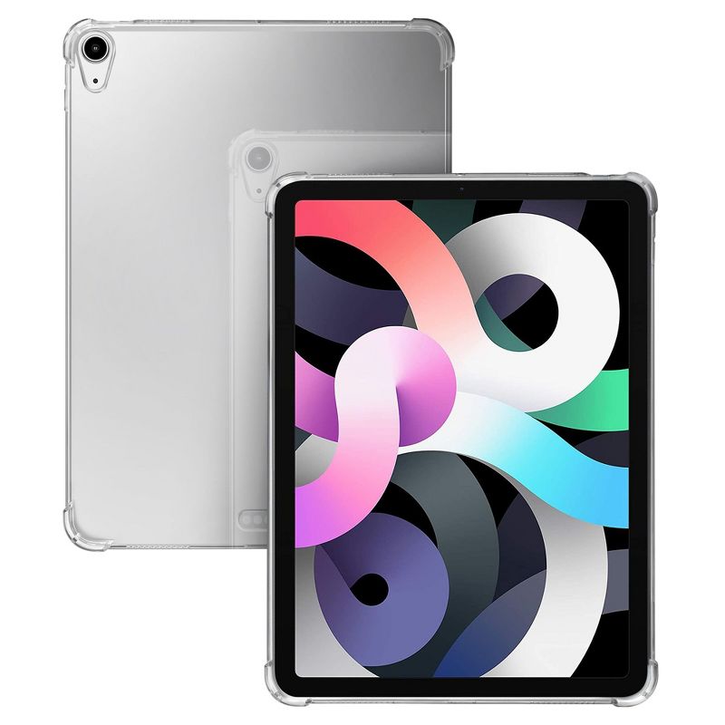 Insten - Tablet Cover Case Compatible with iPad Air 4 10.9 2020, Transparent, Slim Fit, Protective Back Case, Clear