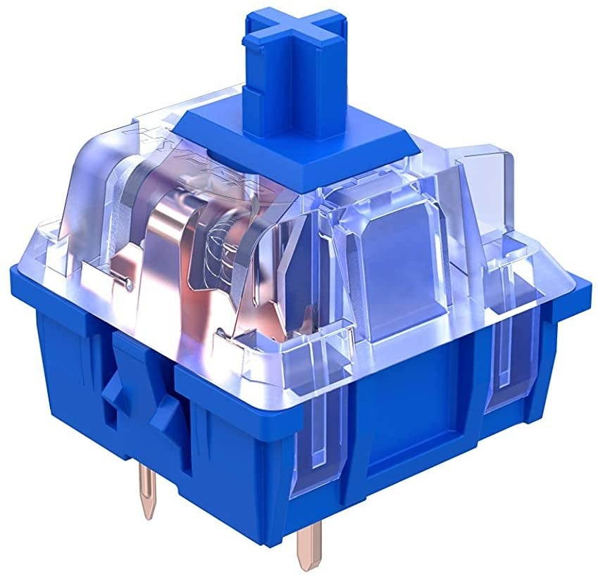 HyperX Alloy Origins - Aqua Switch + HyperX Wrist Rest