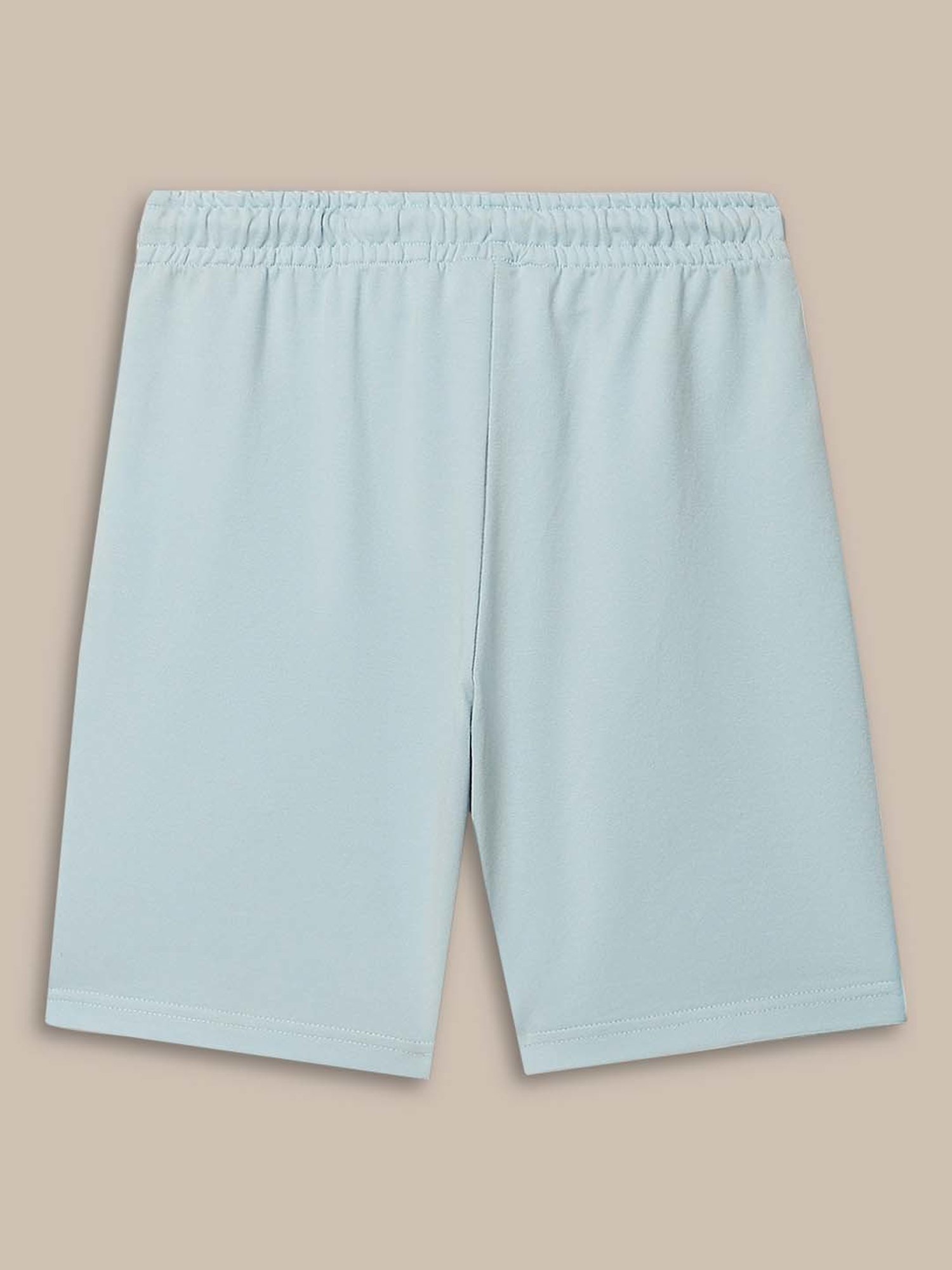 Kidsville Blue Cotton Printed Shorts