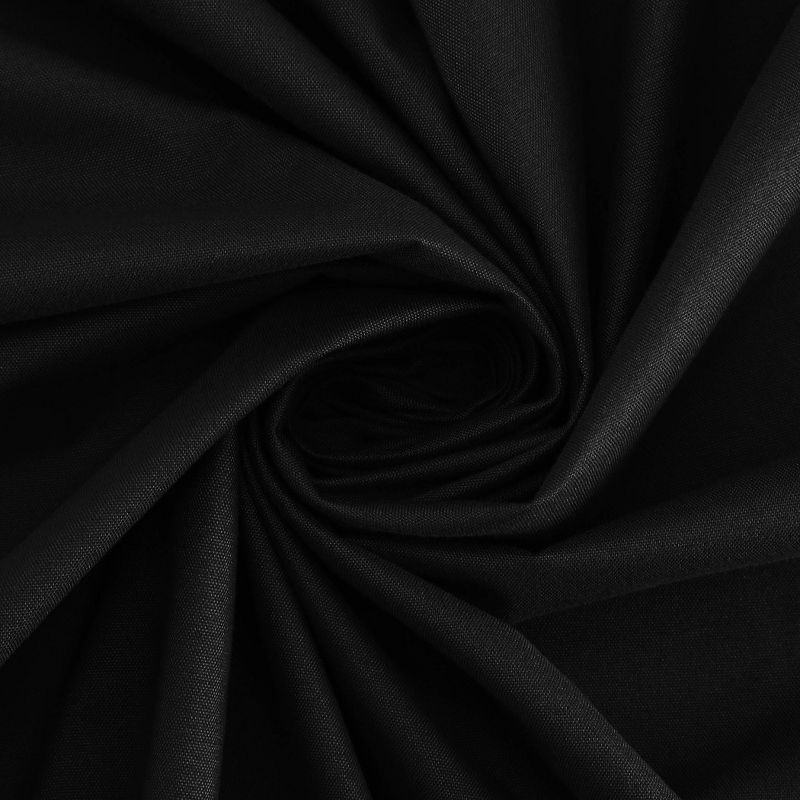 96"x40" Cyrus Thermal 100% Blackout Grommet Top Curtain Panel Black - Sun Zero