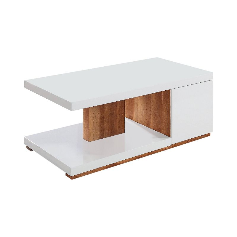 2pc Hal Coffee Table Set White - miBasics