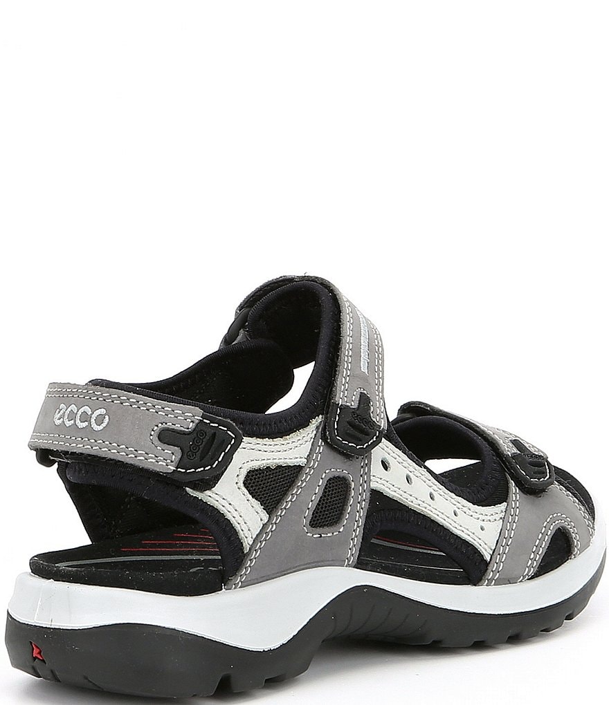 ECCO Yucatan Adjustable Strap Leather Sandals