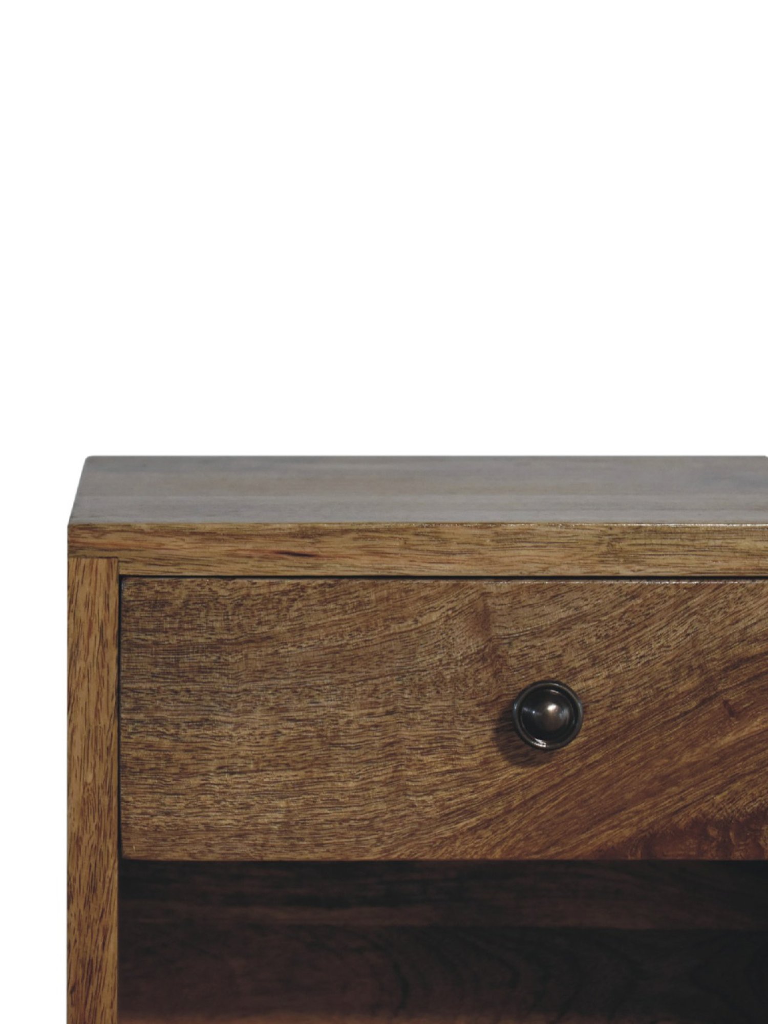 Sleepyhead Ally Teak Brown Sheesham Wood Bedside Table