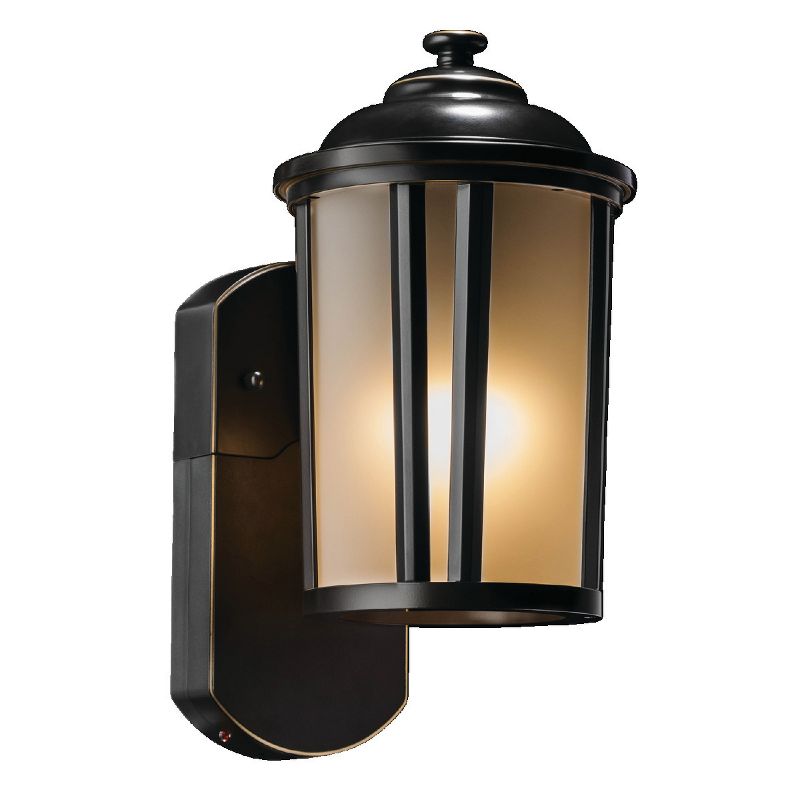 Outdoor LED Wall/Pillar Light Yellow/White - Techko Maid