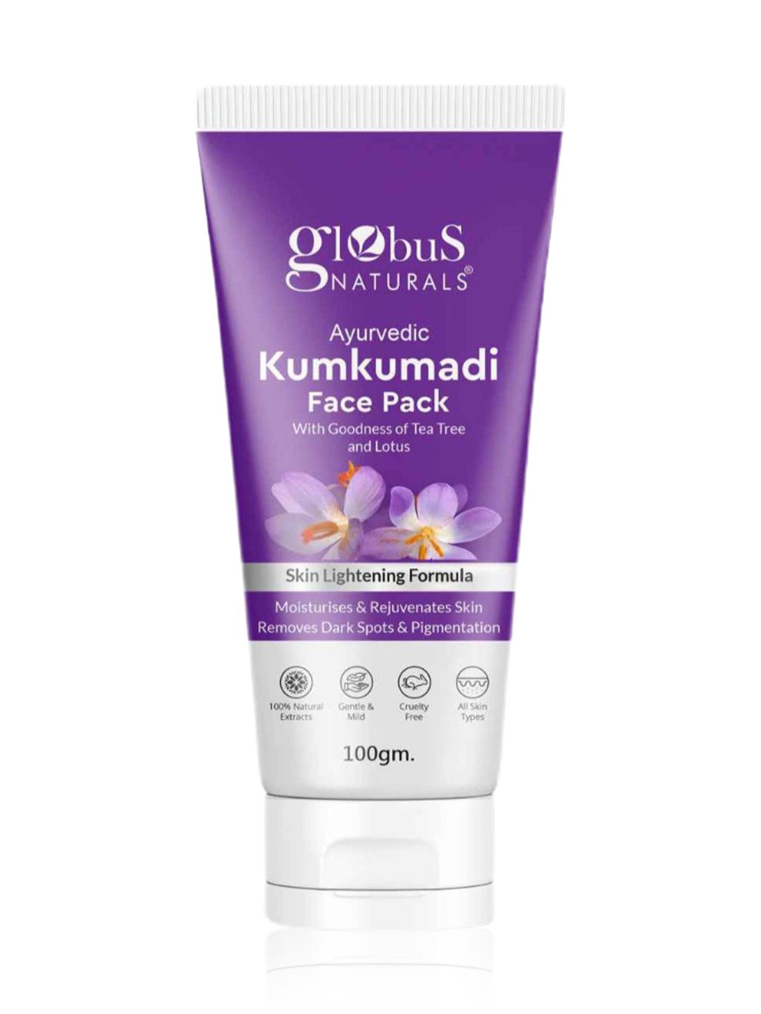 Globus Naturals Ayurvedic Kumkumadi Face Pack - 100 gm
