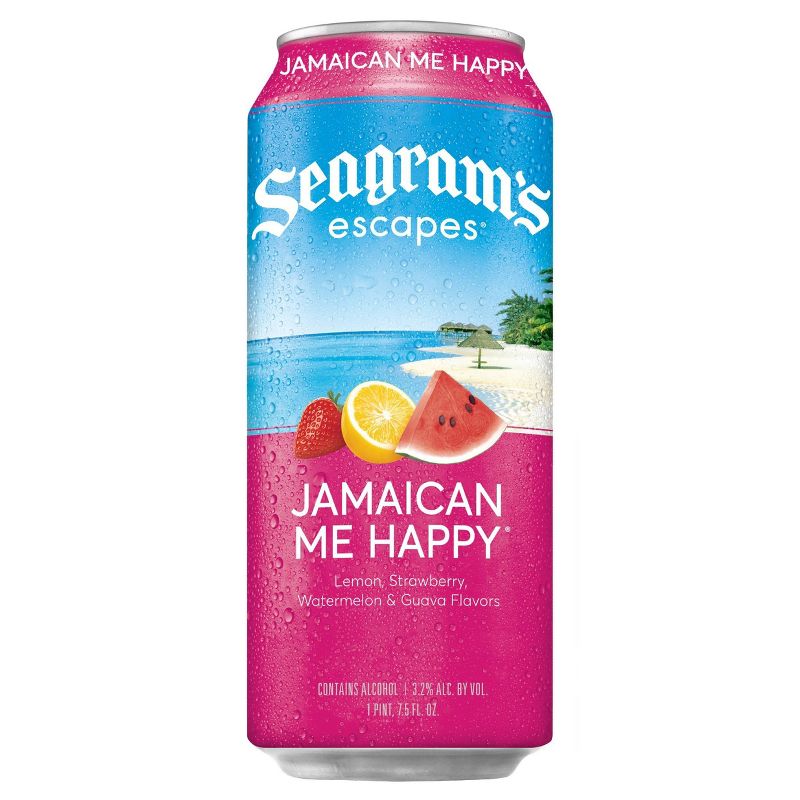 Seagram's Escapes Jamaican Me Happy Cocktail - 23.5 fl oz Can