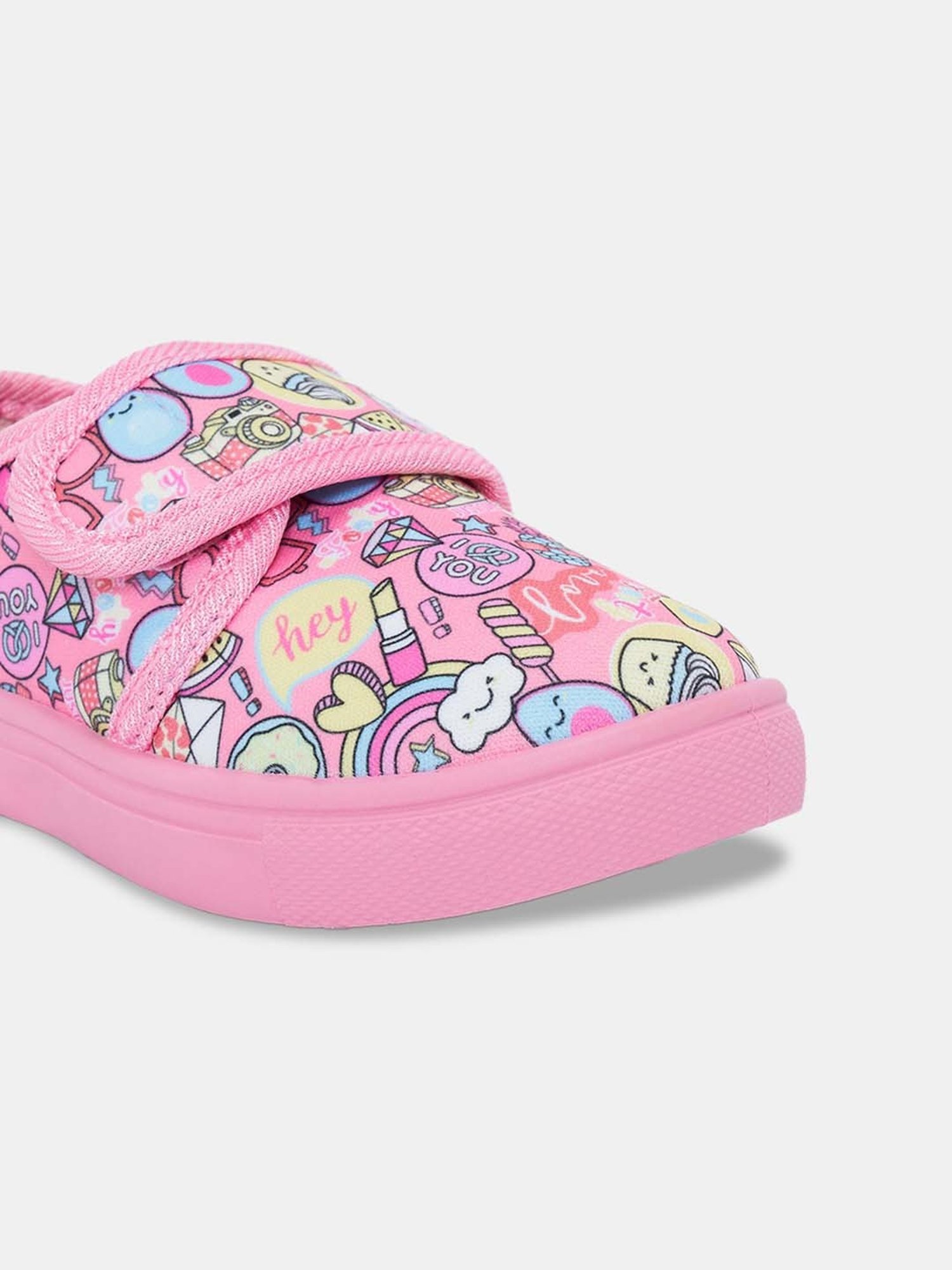 Pantaloons Baby Pink Velcro Shoes