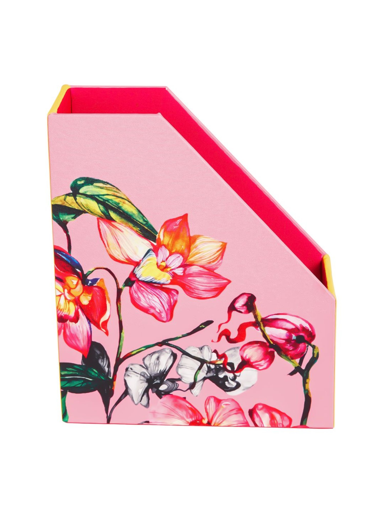 SEJ by Nisha Gupta Pink Magazine Rack - Set of 1