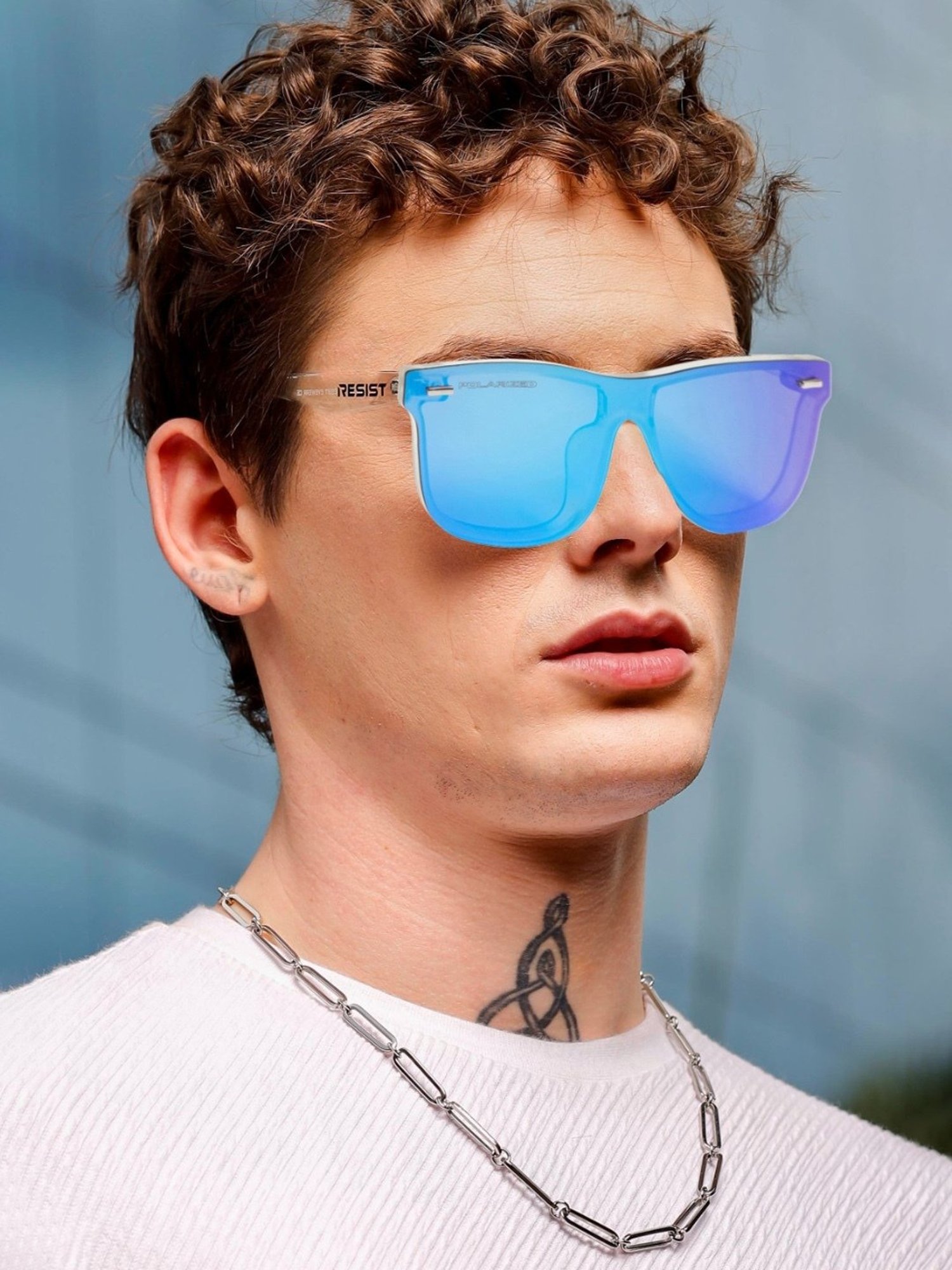 Resist Eyewear Aqua Wayfarer Polarized Unisex Sunglasses