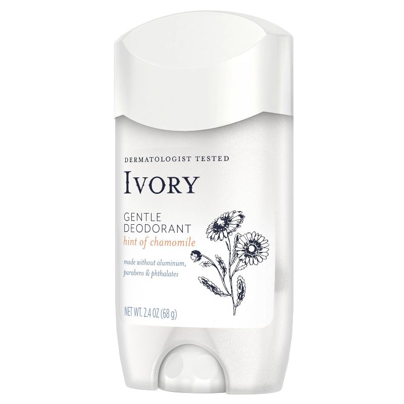 Ivory Gentle Aluminum Free Deodorant Hint of Chamomile - 2.4oz