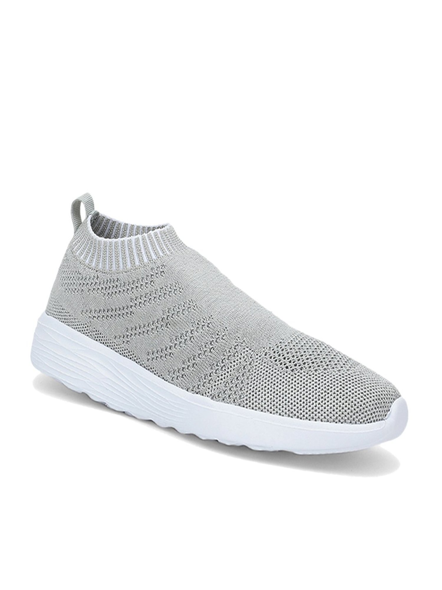 North Star by Bata Women's Bart Grey Slip-On Sneakers