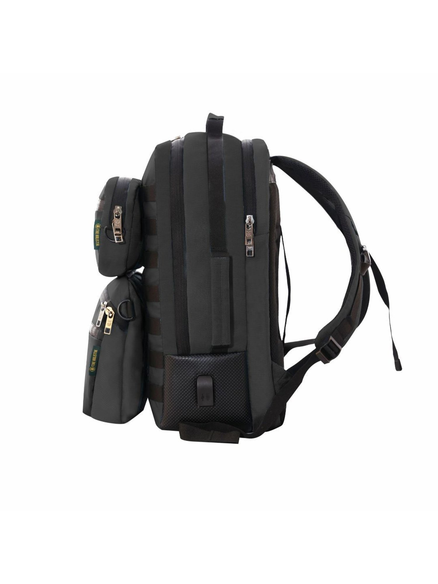 THE HOLISTIK Alpha Black Large Backpack - 22 Ltrs