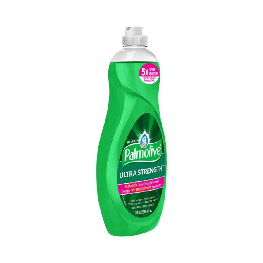 Palmolive&reg; Ultra Strength&trade; Liquid Dish Soap, Green, 20 Oz, Case Of 9