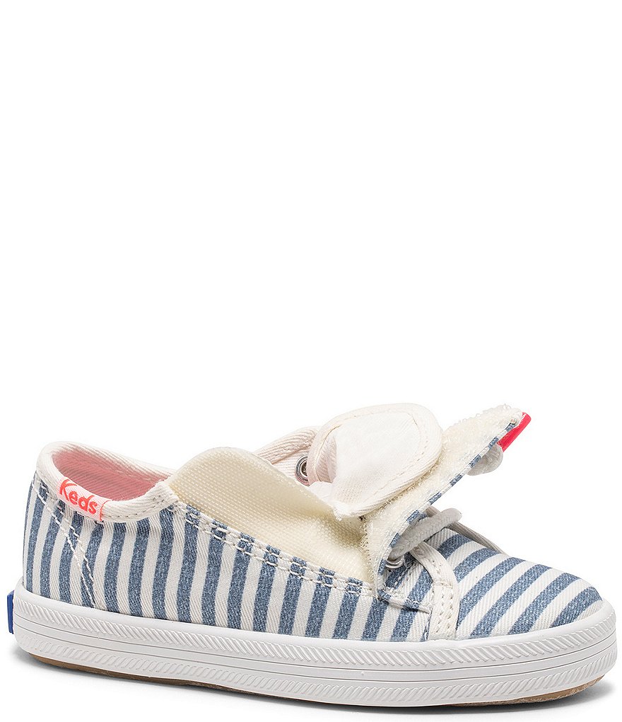 Keds Girls' Kickstart Jr Stripe Sneakers (Toddler)