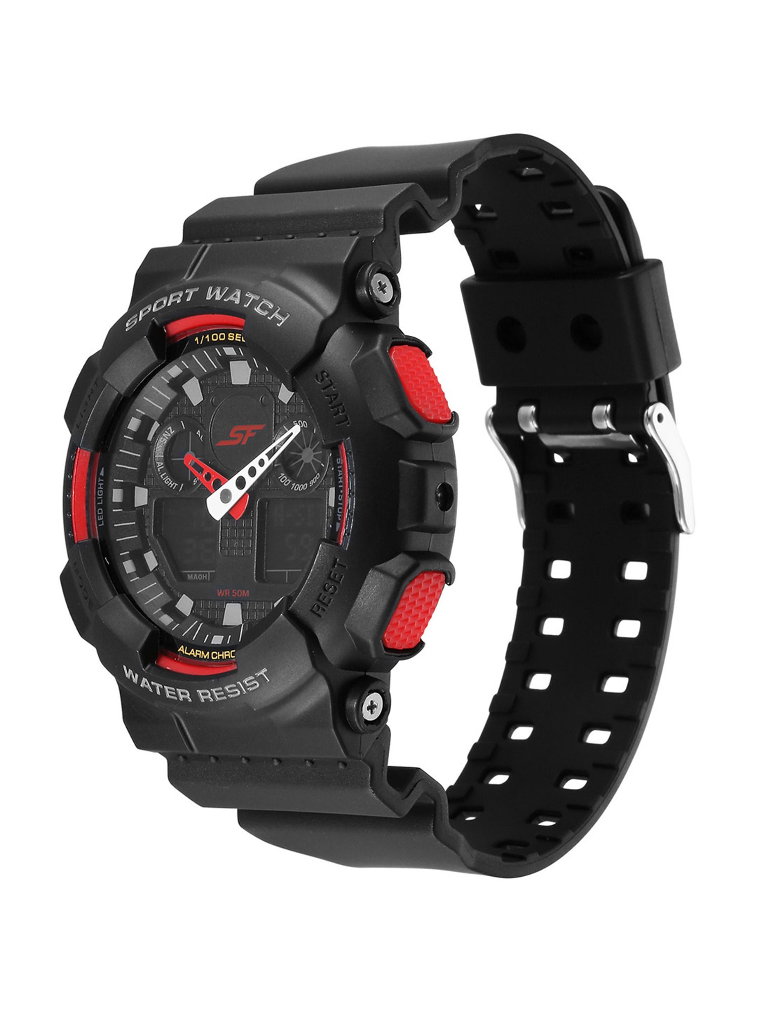 Sonata Fiber 87058PP02 SF Vigour Analog-Digital Unisex Watch