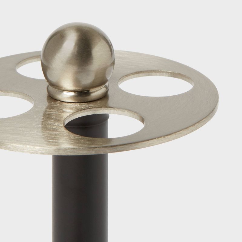 Toothbrush Holder Black Metal - Threshold™