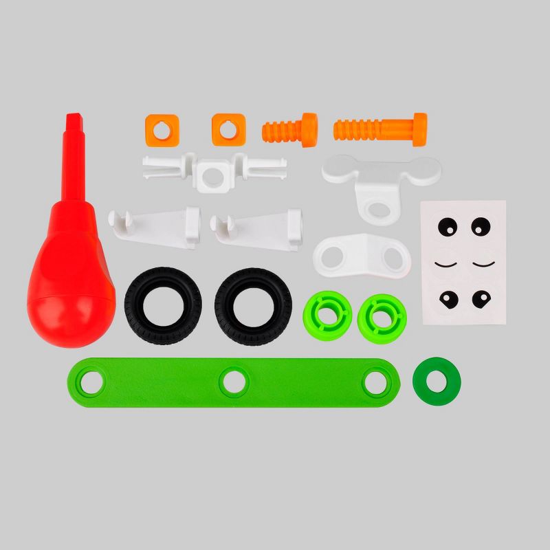 64pc Build Your Own Car Kit - Bullseye's Playground™