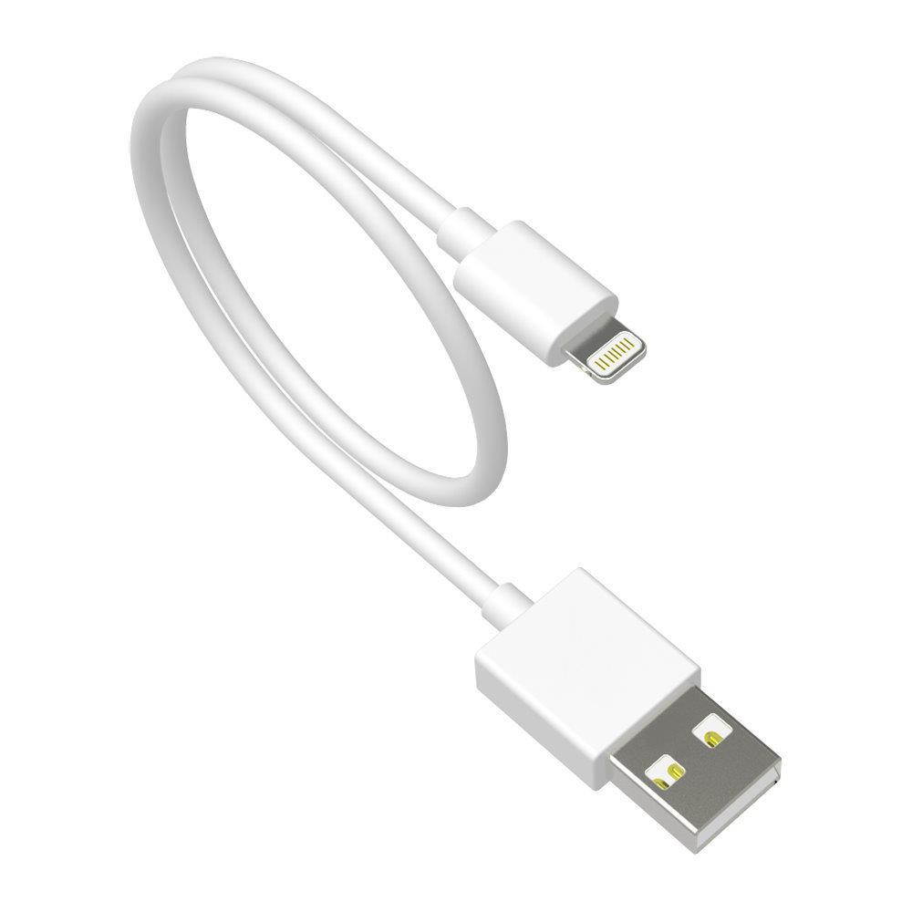 For iPhone 6 / 6s / 7 / 8 Lightning Connector to USB Data Sync 3 Ft Cable 8 Pin White