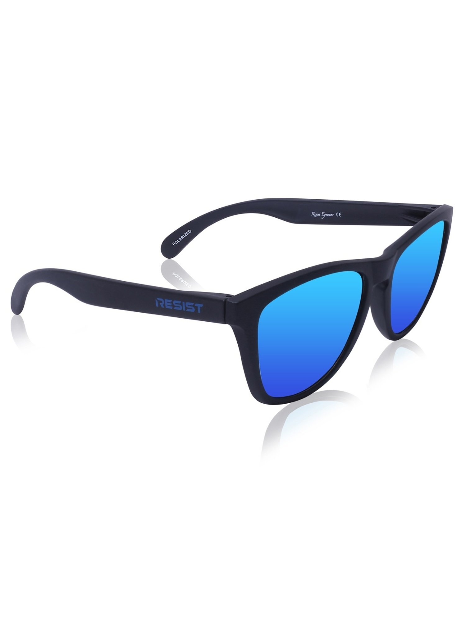 Resist Eyewear Blue Wayfarer UV Protection Unisex Sunglasses