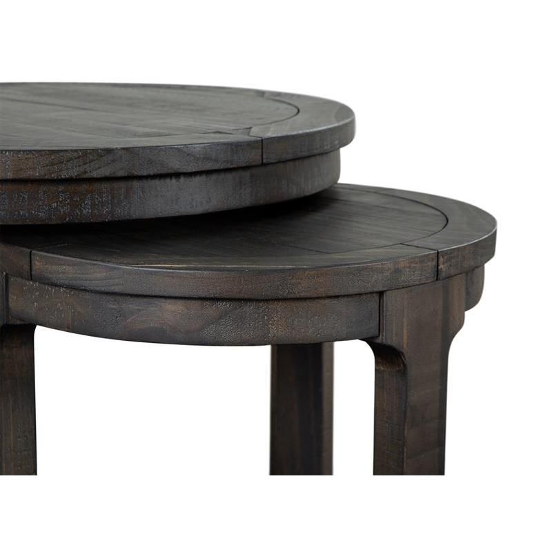 Magnussen T5263 Boswell Round Nesting End Table