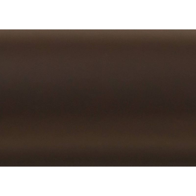 70" Bookcase with Étagère Copper Metal - EveryRoom