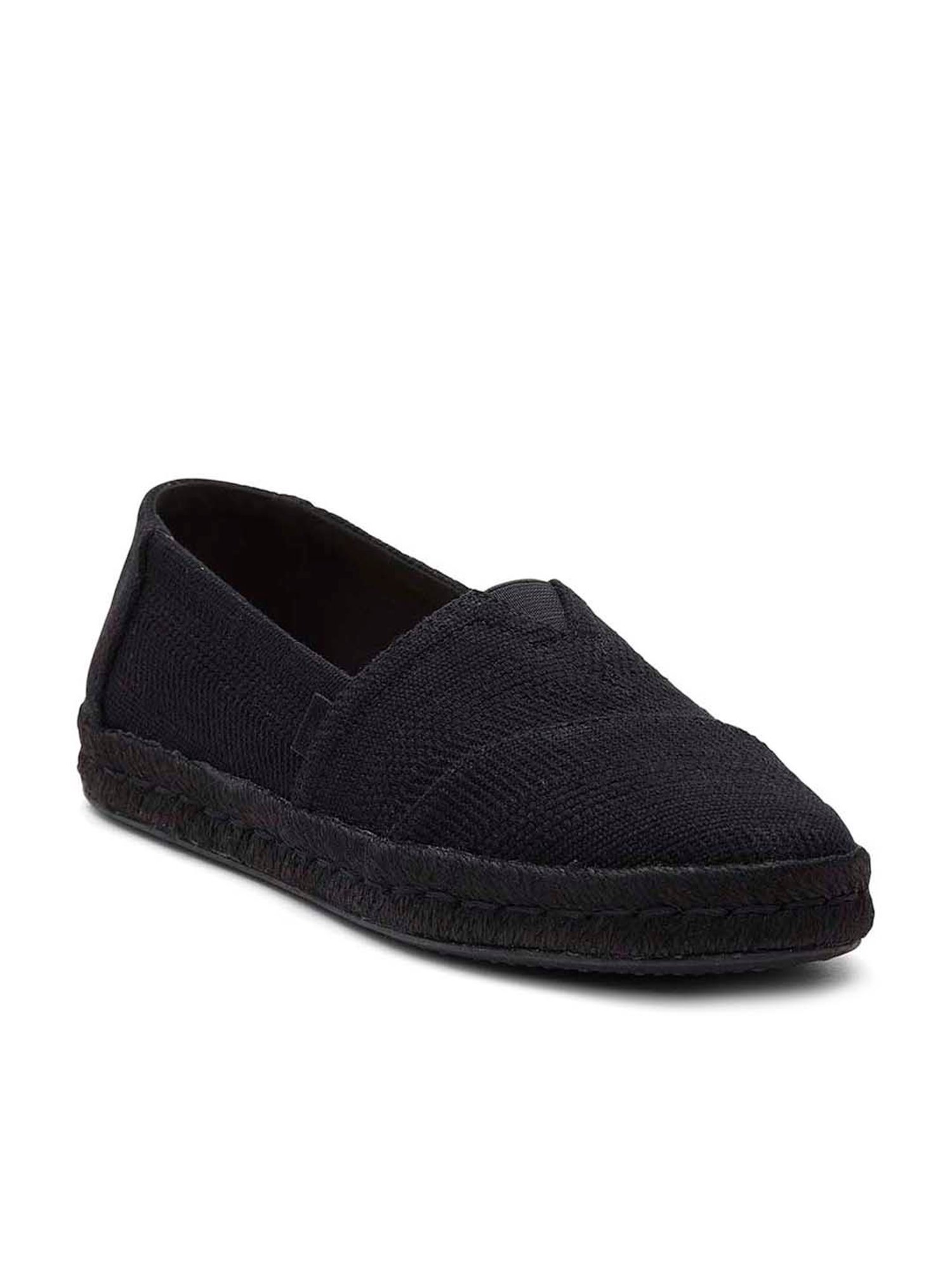 TOMS Alp Rope 2.0 Women's Black Espadrille Shoes
