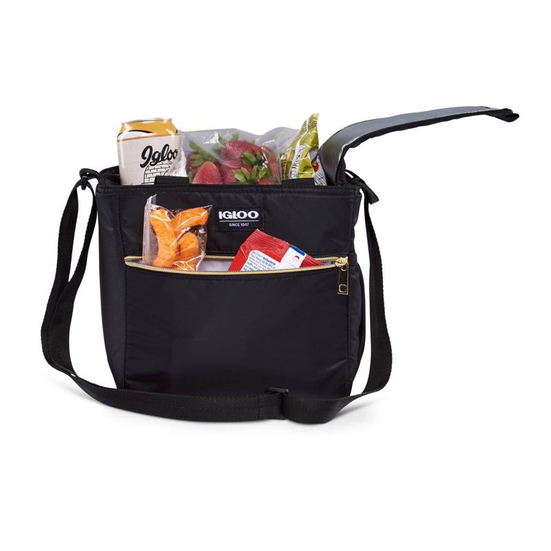 Igloo Sport Luxe Mini City Lunch Sack - Black/Gold