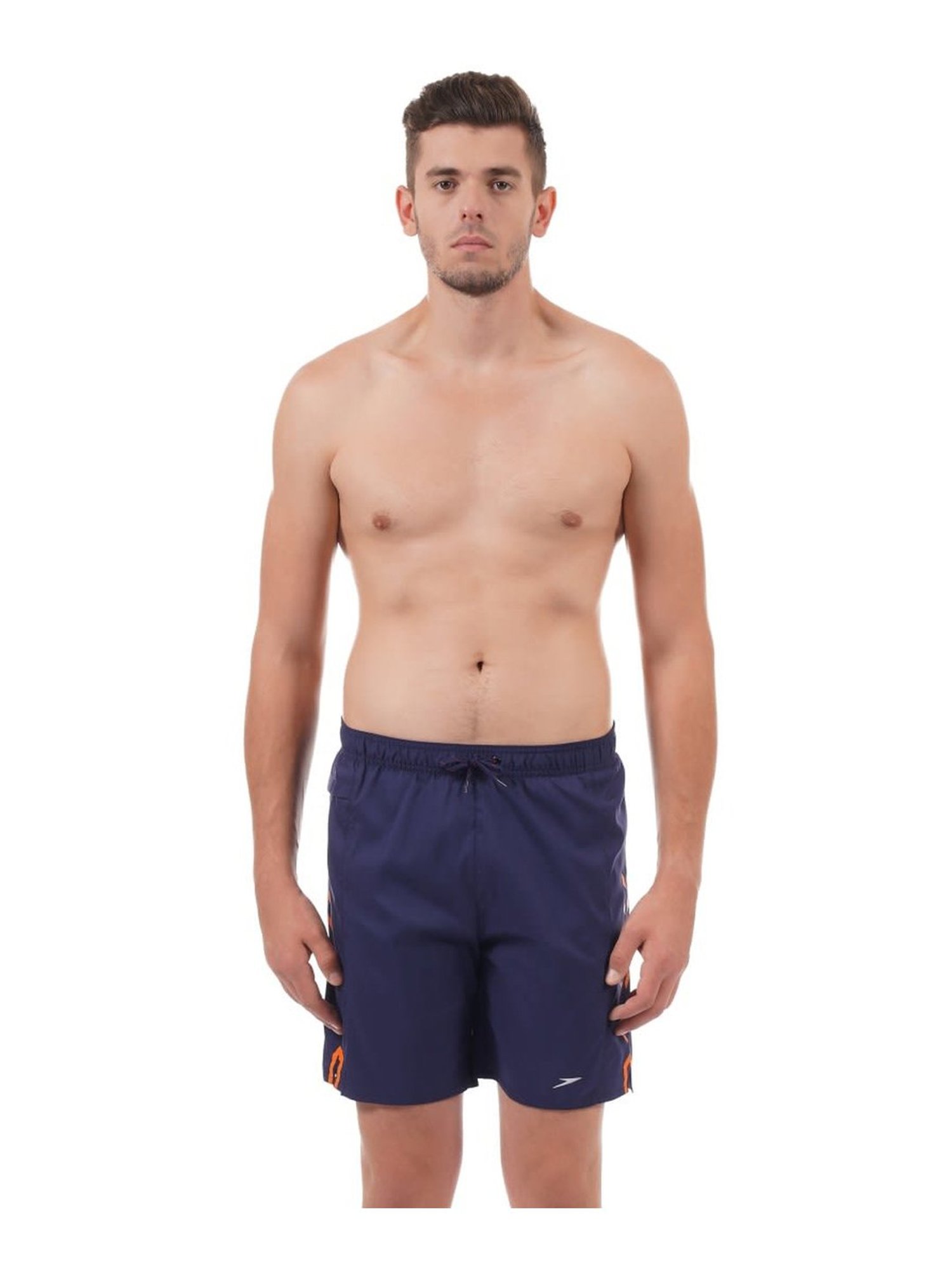 Speedo Navy Sports Printed 16 Inch Water Shorts