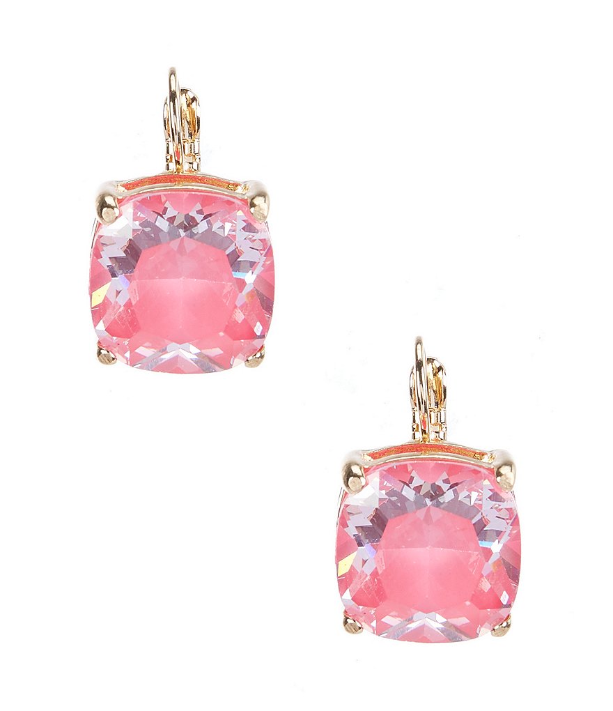 Gemma Layne Cushion Stone Drop Earrings