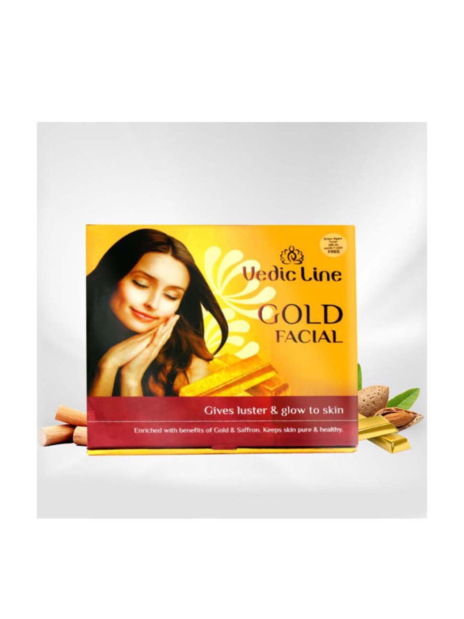 VEDIC LINE Gold Ojas Facial Kit (Sachet Kits)