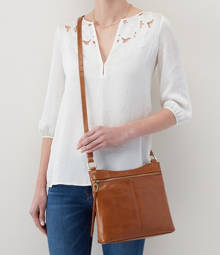 HOBO Vintage Hide Collection Cambel Leather Crossbody Bag