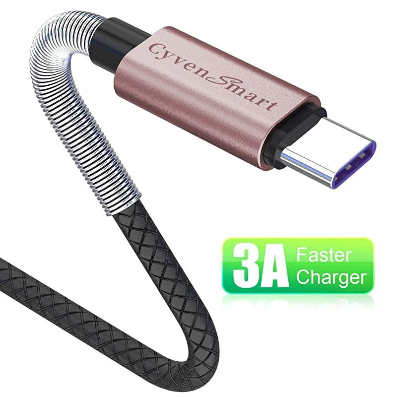 Type C Cable 3ft Compatible with Samsung Galaxy A10A20A51S10S9S8Note 8LG V20V30V403A Fast Charging 3 Pack A to C TPE Cord Fast Charging C Cables
