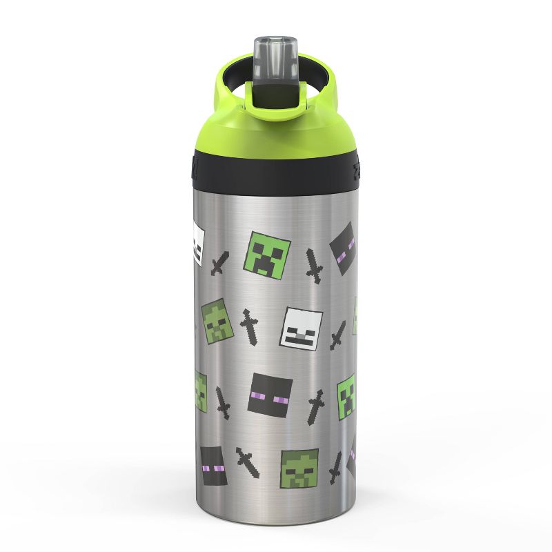 Minecraft 19.5oz Stainless Steel Water Bottle - Zak Designs