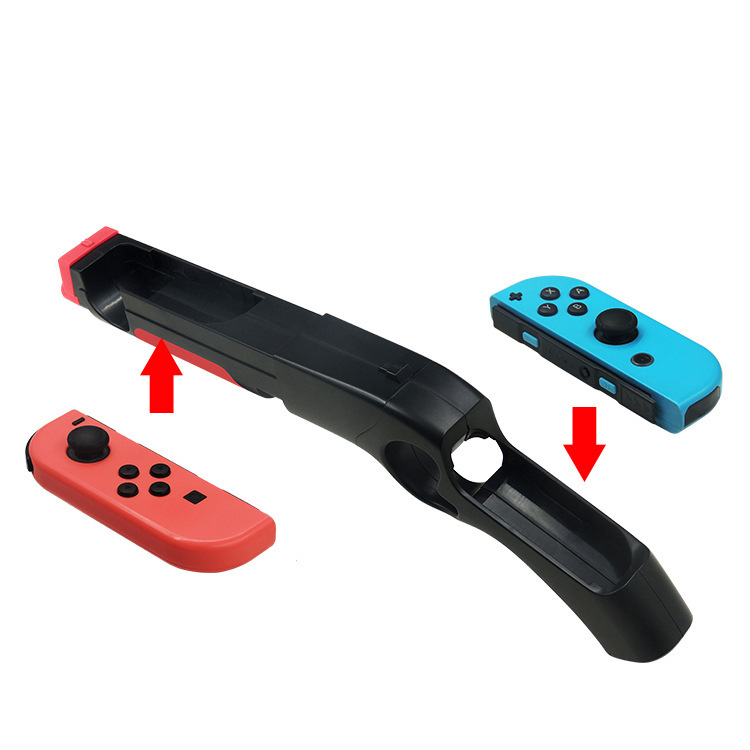 Game Gun Controller Compatible with Nintendo Switch Shooting Games Gun Controller for N-Switch JoyCons Nintendo Switch and Other Shooting Games - 1 Pack
