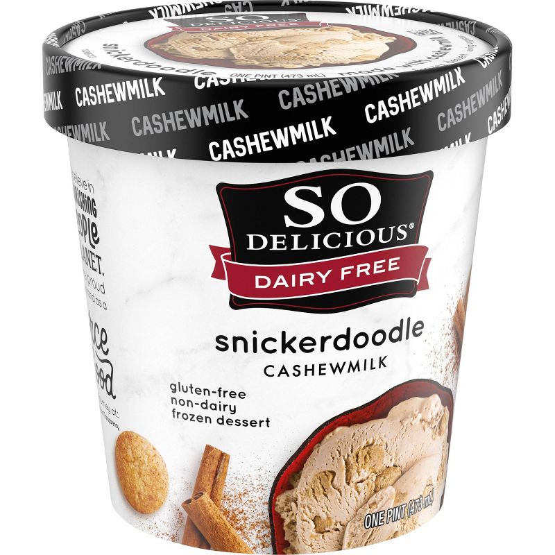 So Delicious Snickerdoodle Frozen Dessert - 16 fl oz
