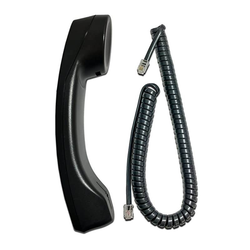 SBX 320 IP7000Edge 4000 Series Charcoal Gray Handset with Curly Cord