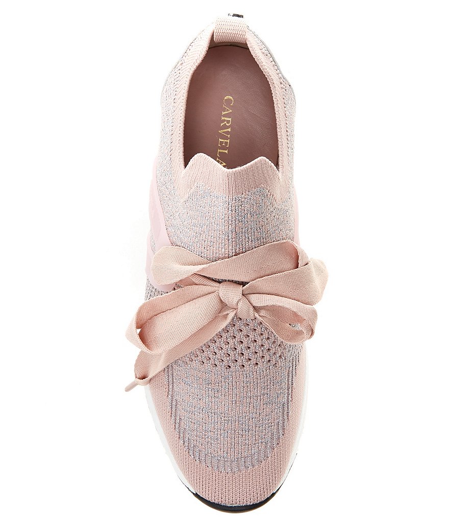 Carvela Lament Sparkle Fabric Sneakers